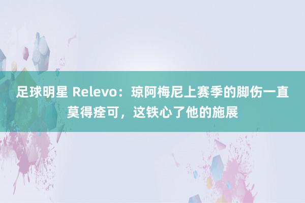 足球明星 Relevo：琼阿梅尼上赛季的脚伤一直莫得痊可，这铁心了他的施展