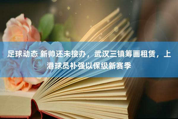 足球动态 新帅还未接办，武汉三镇筹画租赁，上港球员补强以保级新赛季